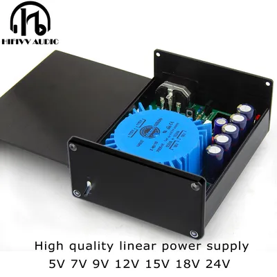 25W 25VA Regulated Linear Power Supply Audio Amplifiers LKS LPS PSU DAC CD Player Adapter support 5V 6V 7V 9V 12V 15V 18V 24V