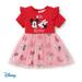 Disney Toddler Girl Dress Mickey and Minnie Princess Tutu Party Dress Valentines Outfits Sizes 2-6