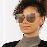 Gucci Accessories | Brand New Gucci Gg1147s 003 Gold/Brown Women Sunglasses | Color: Brown/Gold | Size: Os