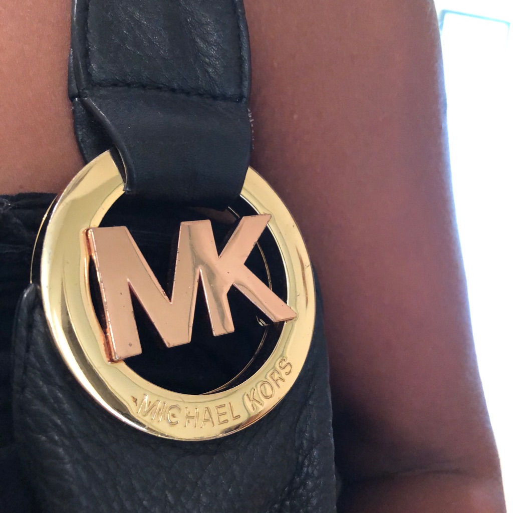 Michael Kors Bags | Black Leather Michael Kors Handbag | Color: Black | Size: Os