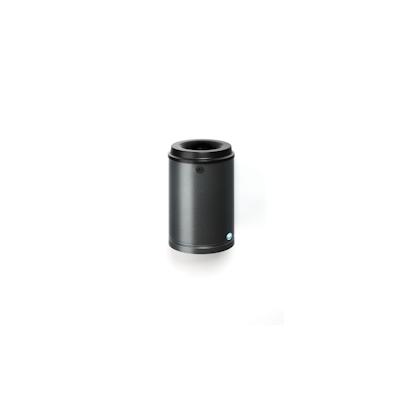 PROREGAL Robuster Papierkorb mit Wandhalterung | 15 Liter, HxBxT 39x25x25cm | Verzinkter Stahl | Grau | Papiereimer Mülleimer für Papier Image