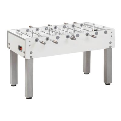 Garlando - G-500 Indoor Foosball Table (Pure White)