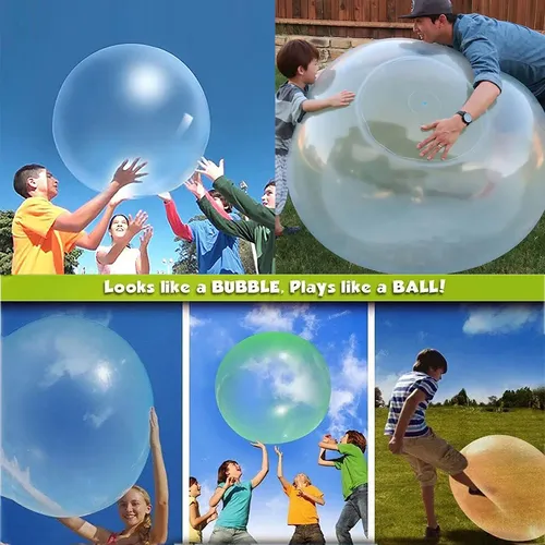 Bubble Ball aufblasbare Spielzeug Party Kinderspiel Geschenk aufblasbare Geschenk blau
