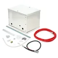 Kit completo di riposizionamento della scatola batteria in alluminio per auto da corsa Kit universale fuoristrada Billet Race adatto per tutte le auto BBRK-01