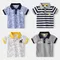 Abbigliamento per bambini Polo in cotone estivo Manica corta Dinosauro Bambino Ragazzo Polo T Shirt