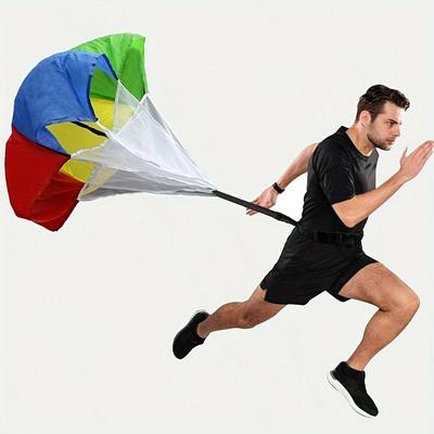 1pc Resistance Parachute, Athletic Training Equipment For Running, Parachute For Basketball And Soccer Sports Training