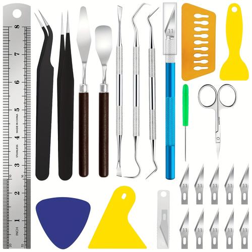 26pcs Weeding Tools For Vinyl Craft Weeding Tools Kits For Set Scrapbooking Tools Diy Art Tools Precise Vinyl Weeding Tool Kit