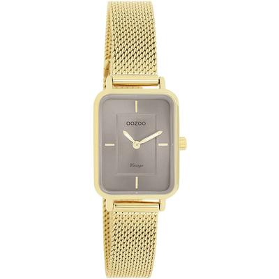 Quarzuhr OOZOO, gold (goldfarben, taupe), Armbanduhren, Damen, Armbanduhr, Damenuhr, Edelstahlarmband, analog Image