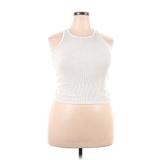 Polo by Ralph Lauren Tank Top White Halter Tops - Women's Size X-Large