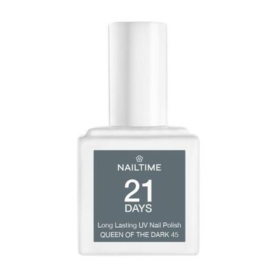 NAILTIME 21 Days UV Nail Polish 45-Queen Of The Dark 8 ml Image