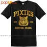 Offizielle Pixies Phys Ed Herren schwarz T-Shirt Pixies Tee2024 hochwertige Marke T-Shirt lässig