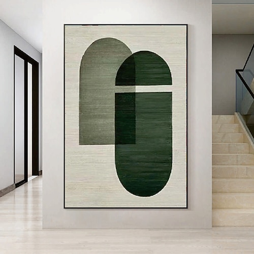 Ölgemälde Handgemalte Vertikal Abstrakt Klassisch Modern Ohne Innenrahmen (ohne Rahmen) Image