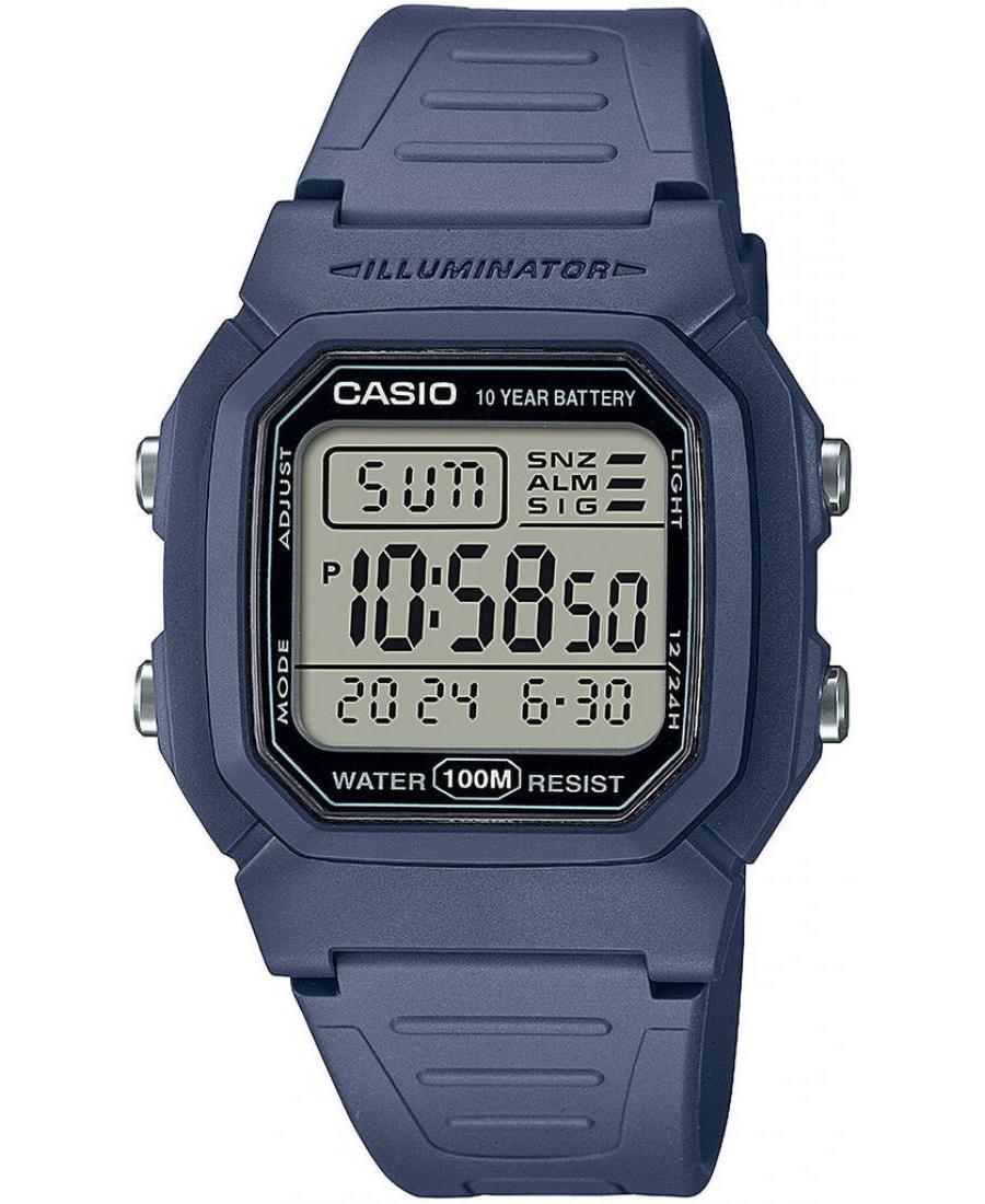 Casio Collection Mens Blue Watch W-800H-2AVES - One Size | Casio Sale | Discount Designer Brands