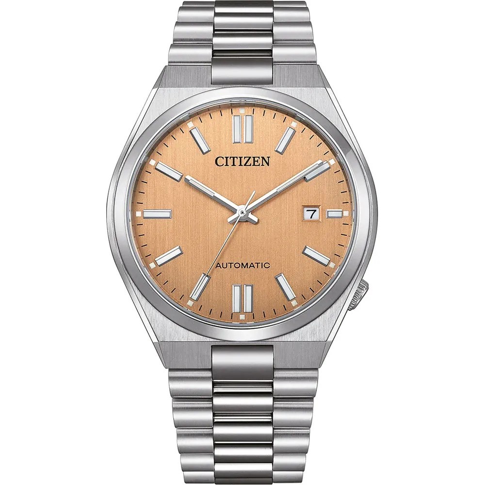 Citizen Tsuyosa Mens Silver Watch NJ0159-86Z Stainless Steel - One Size | Citizen Sale | Discount Designer Brands