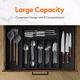 1pc Flatware Rack, Expandable Silverware Tray, Adjustable Kitchen Utensil Storage Box, Divider Storage Rack Organizer, For Fork, Spoon And Chopstick, Kitchen Organizers And Storage, Kitchen Gadgets