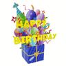 Make Their Birthday Special With A Colorful 3d Pop Up Card - Handmade With Love!