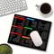 1pc Extended Office Mouse Pad Simple Windows Shortcut Key Mouse Pad, Office Software Shortcuts, Non-slip Base Keyboard Mats For Desk, Student Desk Pad