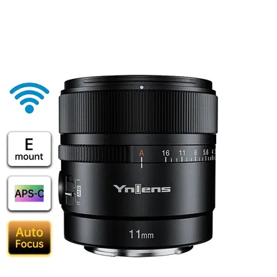 YONGNUO YN11mm F1.8S DA DSM WL Auto Focus Ultra Wide Angle APS-C Lens With RemoteControl For Sony A6700 A6000 A5100 A3500 ZV-E10