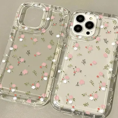 Flower Phone Case for IPhone 15 Case IPhone 11 12 13 14 15 Pro Max X XR XS Max 7 8 Plus SE2