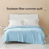 Soybean Fiber Quilt Spring Summer Quilt Comforter Quilting Grade A Warm Blanket Quilt Antibacterial