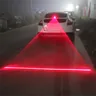 Car Red Indicator Light Rear Light LED Laser Indicator Lamp Motorcycle Signal Lamp Neon Indicator