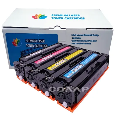 Compatible toner cartridge CB540A CB541A CB542A CB543A 125A for HP laserjet 1215 CP1215 CP1515n CP1518ni CM1312 printer
