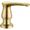 Gold Brushed Kitchen Sink Soap Dispenser - 17oz Refill from Top Built-in Liquid Dispenser Kitchen