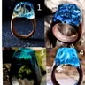 2020 Jewelry Time Resin Wood Ring Creative Spot Goods Manufacturers Factory Price