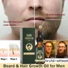 Fast Beard Growth Oil Beard Oil for Men Caffeine Natural Beard Growth Serum Promote Hair Regrowth