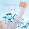 2 Pairs Summer Ice Silk Long Sleeves Anti-Sunburn Arm Cover Women Cuff Cool Hand Sleeves Anti-UV