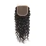 4x4 Swiss Top Lace Closure Kinky Curly Wave Closure Human Hair Closure Curly Curly Lace Closure 100%