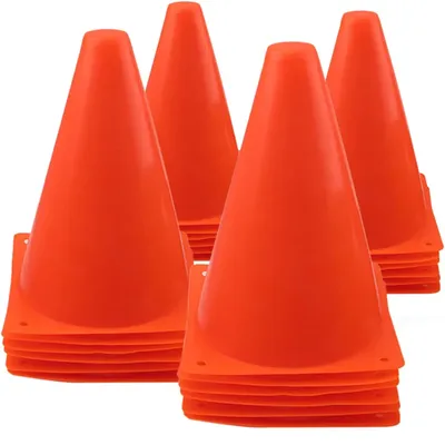 5-20pcs Racing Car Party Red Traffic Cones Sports Safety Cones Small Driving Practice Cones.Kids Race Car Birthday Party Decors