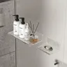 No Hole Required Shelf Bathroom Vanity Organiser Home Organiser Cosmetic Skincare Organiser Home