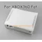 1set For XBOX 360 Fat Black White Housing Shell Case for xbox 360 phat game console housing shell