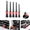 5 Different Brush Sizes Automotive Detail Brushes Detailing Brush Set Dashboard Air Outlet Clean