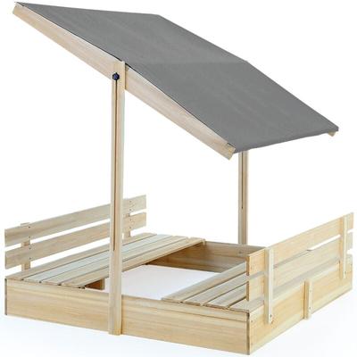 Spielwerk - Sandkasten verschiedene Größen Sonnendach UV-Schutz 50+ Sandbox Abdeckung Kinder Image