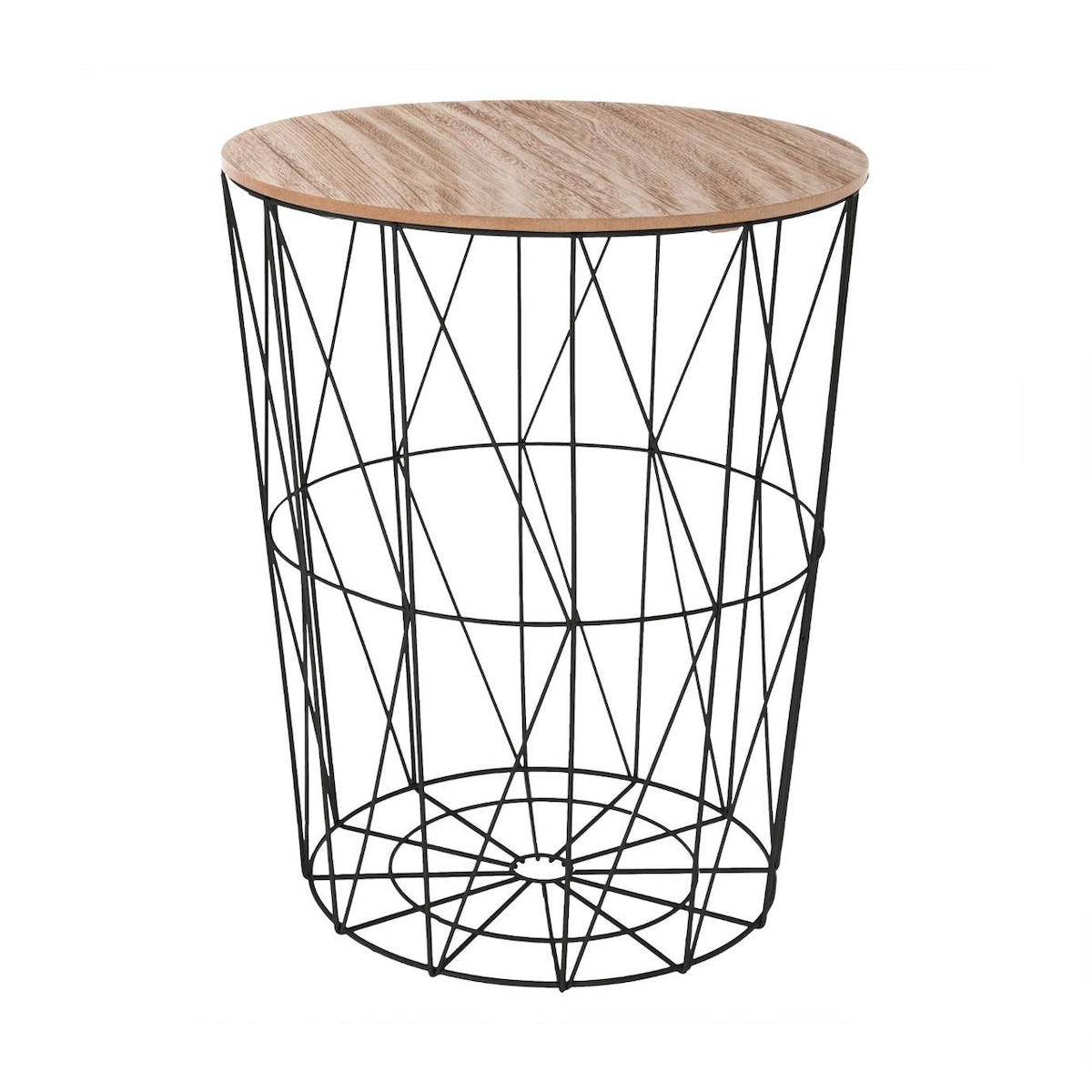 Atmosphera Kumi - Couchtisch in Beige 47x47x57 cm Image