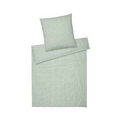 Elegante Casual Bettwäsche »Breeze« Pistazie 7038-14 Bettwäsche 240x220 cm / 2x 80x80 cm Image