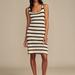 Lucky Brand Stripe Sweater Dress - Women's Clothing Dresses in Cream Combo, Size M