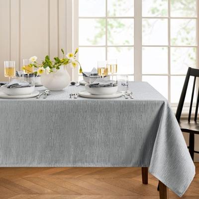 Branam Rectangle Tablecloth, 60 x 120, Gray