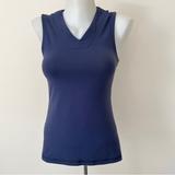 Lululemon Athletica Tops | Lululemon Tank Top Blue Sleeveless V Neck Athletic Pullover Gym Yoga Sz 6 | Color: Blue | Size: 6