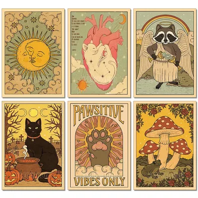 Animal Tarot Cards Diamond Painting Cute Raccoon Cat 5D Diy Full Rhinestone Mosaic Embroidery Cross