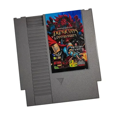 DungneonsDoom 72 Pins 8 Bit Game Cartridge For Pal and NTSC Original NES Classic Console