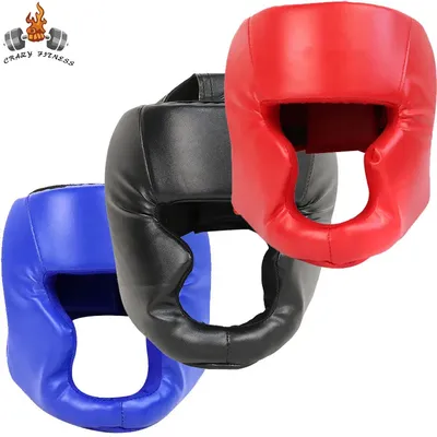 Boxing Headgear for Children Adults,PU Karate Muay Thai Guantes De Boxeo Free Fight MMA Sanda