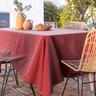 Nappe ronde d.235 rouge grenat en polyester 92 g/m²