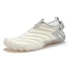 Aqua-Schuh VENICE BEACH, Damen, Gr. 45, beige (weiß, grau), Obermaterial: 50% Lederimitat, 50% Textilmaterial. Futter: 100% Textilmaterial. Decksohle: 100% Textilmaterial. Laufsohle: 100% Synthetik, mehrfarbig, casual, Schuhe Badeschuh Wasserschuh...
