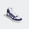 Sneaker ADIDAS SPORTSWEAR "HOOPS 3.0 MID LIFESTYLE BASKETBALL CLASSIC VINTAGE", Gr. 47, blau (cloud weiß, dunkelblau, dunkelblau), Synthetik, Leder, sportlich, Schuhe