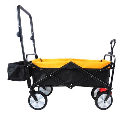 Outdoor Heavy Duty Utility Folding Wagon Collapsible Wagon Portable Hand Cart