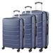 firlar Plastic/Acrylic Luggage Rack 26.0 H x 17.0 W x 11.0 D in Blue | 26" H X 17" W X 11" D | Wayfair ZZZ666LUGAGE-0514-BLU