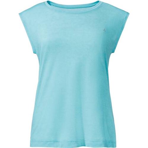 SCHÖFFEL Damen Shirt Top Heimgarten L, Größe 34 in Blau